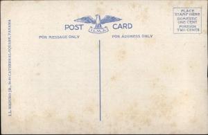 Panama Canal Steamship in Locks East Chamber SS CRISTOBAL c1920 Postcard