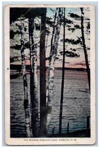 c1940's The Birches Baboosic Lake Amherst New Hampshire NH Vintage Postcard