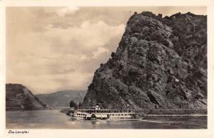 B98155  die lorelei ship bateaux  real photo  germany