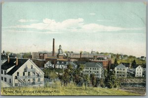 MAYNARD MA ASSABET MILLS ANTIQUE POSTCARD