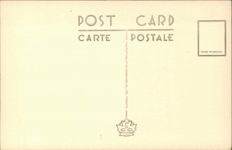 St John New Brunswick Vintage Postcard