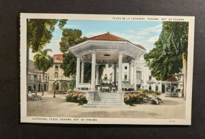 Mint Vintage Cathedral Plaza Panama City Picture Postcard