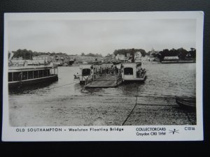 Southampton WOOLSTON FLOATING BRIDGE c1905 RP Postcard by Pamlin Repro C1516