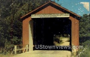 Covered Bridge - Princeton, Illinois IL