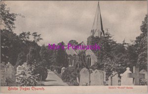 Buckinghamshire Postcard - Stoke Poges Church  RS38343