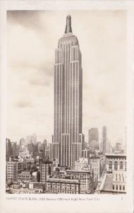 New York City Empire State Building Real Photo