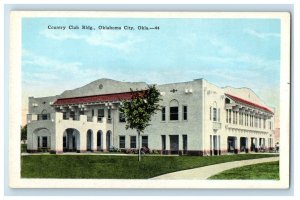 Oklahoma City Oklahoma OK, Country Club Building Unposted Vintage Postcard