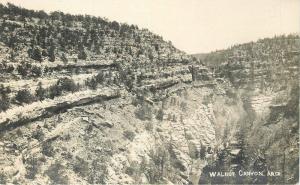 1940s Walnut Canyon Arizona RPPC Photo Postcard 11652