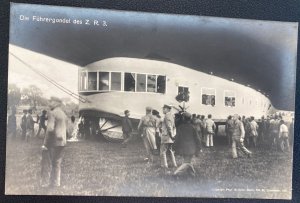 Mint Germany Real Picture Postcard ZR 3 Zeppelin Landing