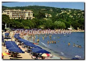 Modern Postcard Les Issambres Var Beach and famillale house of Val d'Esquieres