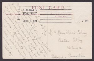 GREAT BRITAIN, Postcard, Union-Castle Line, Royal Mail Steamer Edinburgh Castle