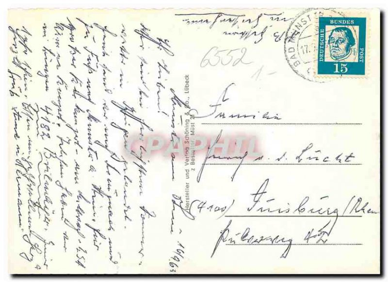 Modern Postcard Bad Munster am Stein