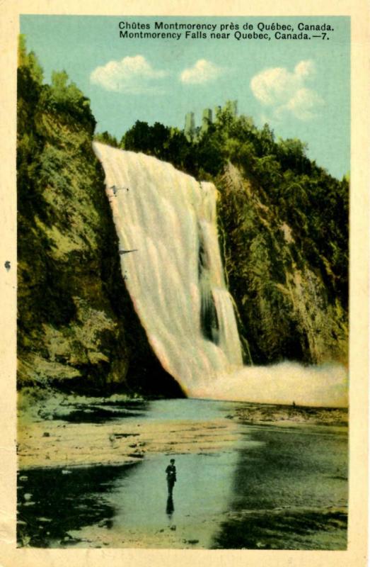 Canada - Quebec, Montmorency Falls 