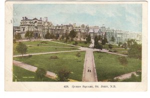 Queen Square, St John, New Brunswick, Used 1906