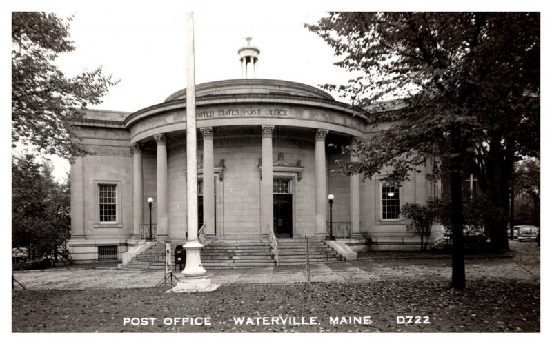 Maine  Waterville , Post Office  , RPC