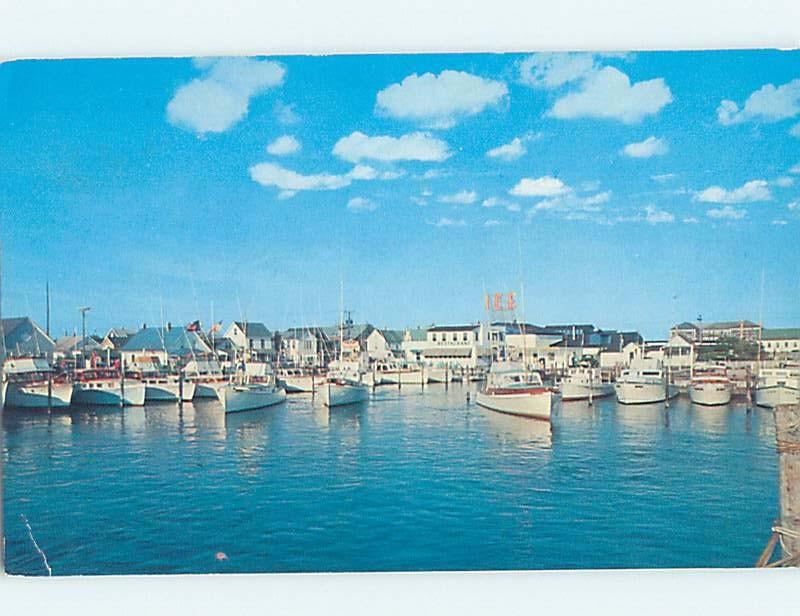 Pre-1980 HARBOR SCENE Cape May New Jersey NJ hp7478