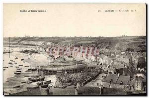 Old Postcard Boat Houle Cancale