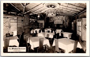 San Francisco California, The States Restaurant Indian Grill Interior Postcard