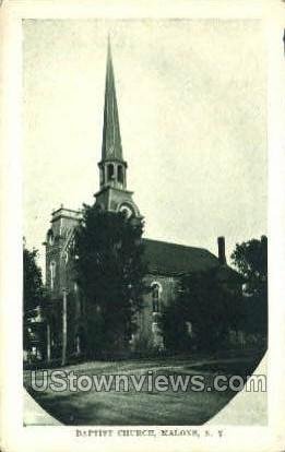 Baptist Church in Malone, New York