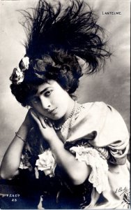 Postcard  France Belle Epoque era actress Lantelme