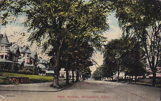 Park Avenue Bridgeport Connecticut 1912