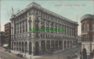 America Postcard - Brandeis Building, Omaha, Nebraska   RS30385