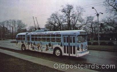 Dayton, Ohio, Oh, USA Christmas Bus Unused 