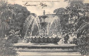 The Fountain Gardens Bridgetown Barbados West Indies Postal used unknown 