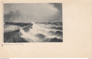 Rough Sea Off Dover, 1901-07; TUCK 868