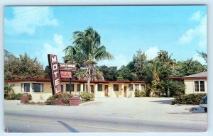 STUART, Florida FL ~ Roadside SOUTHWIND MOTEL c1960s Martin County Postcard