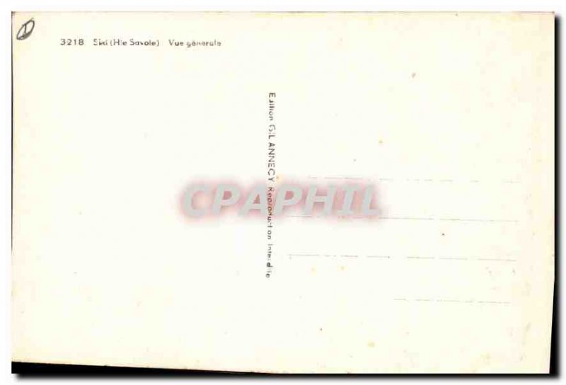 Old Postcard Haute Savoie General view