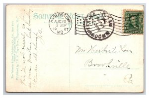 Presbyterian Church Hagerstown Maryland MD 1907 DB Postcard R25