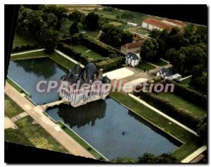 Postcard Modern Ormesson sur Marne Aerial view Chateau