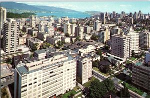 Postcard TOWER SCENE Vancouver British Columbia BC AJ4346