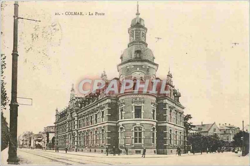 CPA Colmar La Poste 