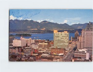 Postcard A Bird's Eye View Of Vancouver, Canada