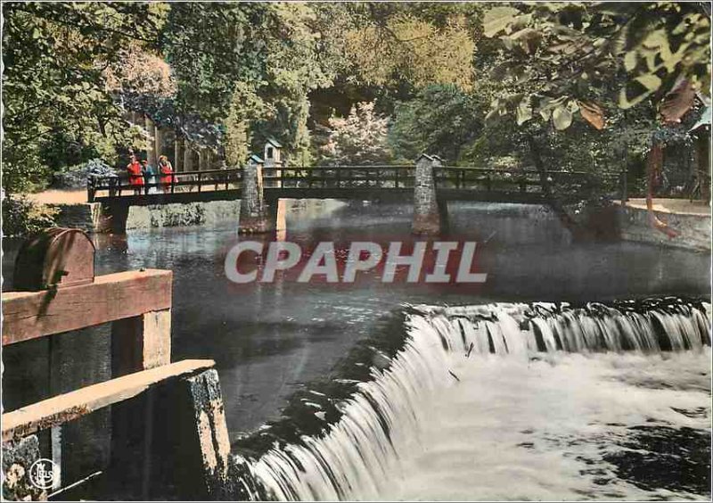 Old Postcard Han sur lesse dam out of caves