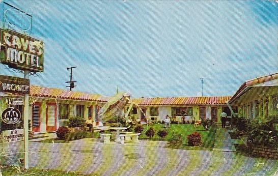 Florida Hollywood Cave's Motel 1960