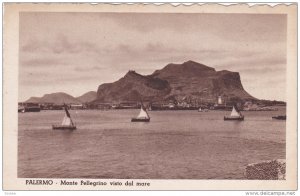 PALERMO - Monte Pellegrino visto dal mare , Italy , 1910s