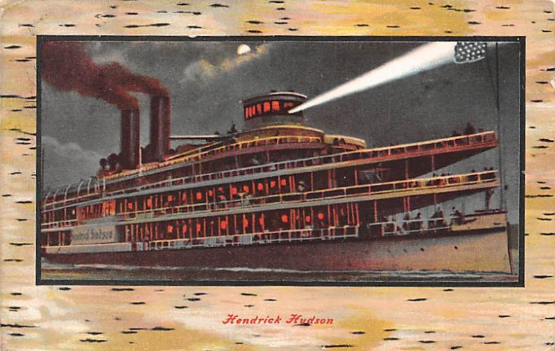 Hendrick Hudson Ferry Ship Postal Used Unknown 