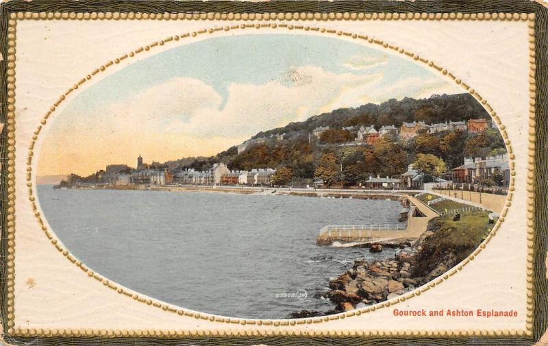 B38044 Gourock and Ashton Esplanade  scotland  uk