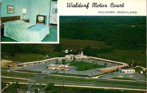 Maryland Waldorf The Waldorf Motor Court 1959
