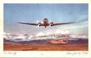 Airplane TWA Trans World Airways The Take-Off