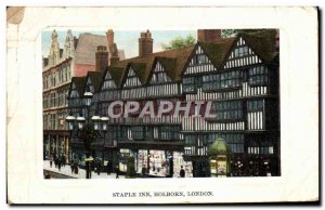 Postcard Old Staple Inn Holborn London