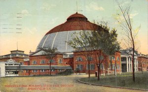 Horticultural Building State Fair Grounds Springfield Illinois 1908 postcard