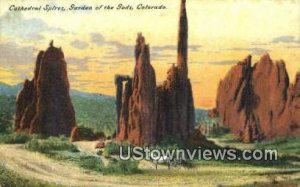 Cathedral Spires - Garden of the Gods, Colorado CO