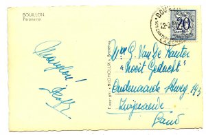 Belgium - Bouillon. Panoramic View          *RPPC