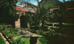 Vintage Postcard View of Presa De San Renovato Dam Guanajuato Gto. Mexico MX