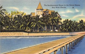 Southernmost House in the United States Dock Key West FL