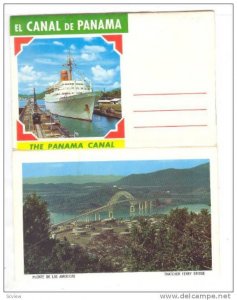 Folder Postcard , Panama  Canal , 40-60s
